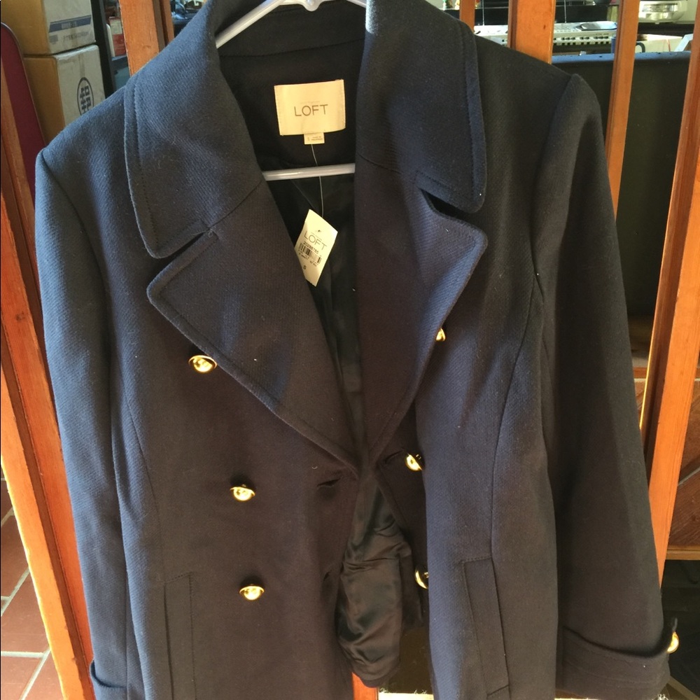 Brand new Loft Admiral’s peacoat